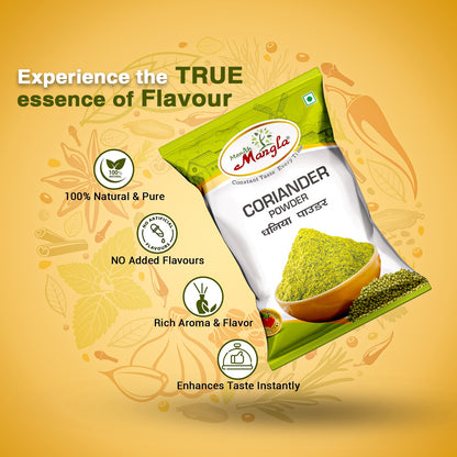 Everyday Masala Trio – Red Chilli Powder, Turmeric Powder & Coriander Powder | Essential Spice Combo for Daily Cooking