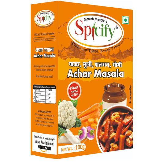 Spicify Mix Veg Achar Masala 100g