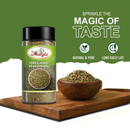 Oregano Seasoning – Aromatic Herb Blend | Perfect for Pizza, Pasta, Sandwiches & Snacks | Flavorful & Versatile | Hygienically Packed