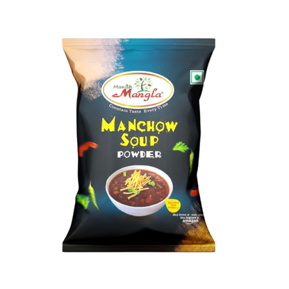 Manchow Soup – Instant Soup Mix | No Onion No Garlic | Spicy & Flavorful | Indo-Chinese Style | Quick & Easy to Prepare | Perfect for Snacks & Light Meals