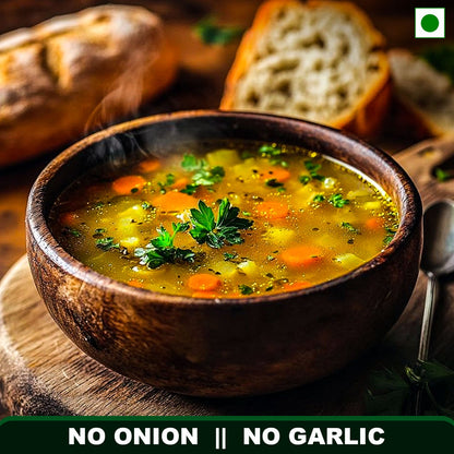 Mix Veg Soup – No Onion No Garlic | Instant Soup Mix | Satvik & Pure | Rich Vegetable Flavor | Quick & Easy to Prepare