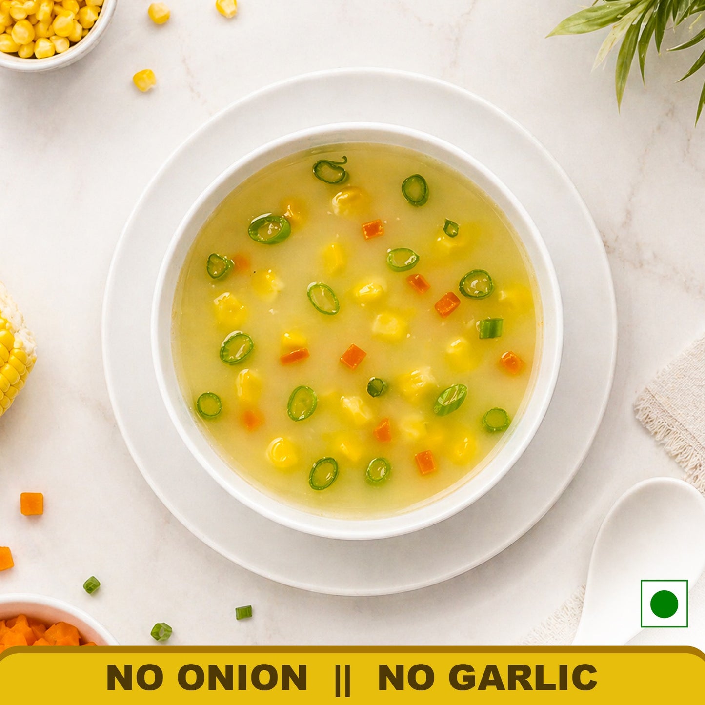 Sweet Corn Soup – Instant Soup Mix |No Onion No Garlic | Creamy & Delicious | Quick & Easy to Prepare | Perfect for Snacks & Light Meals
