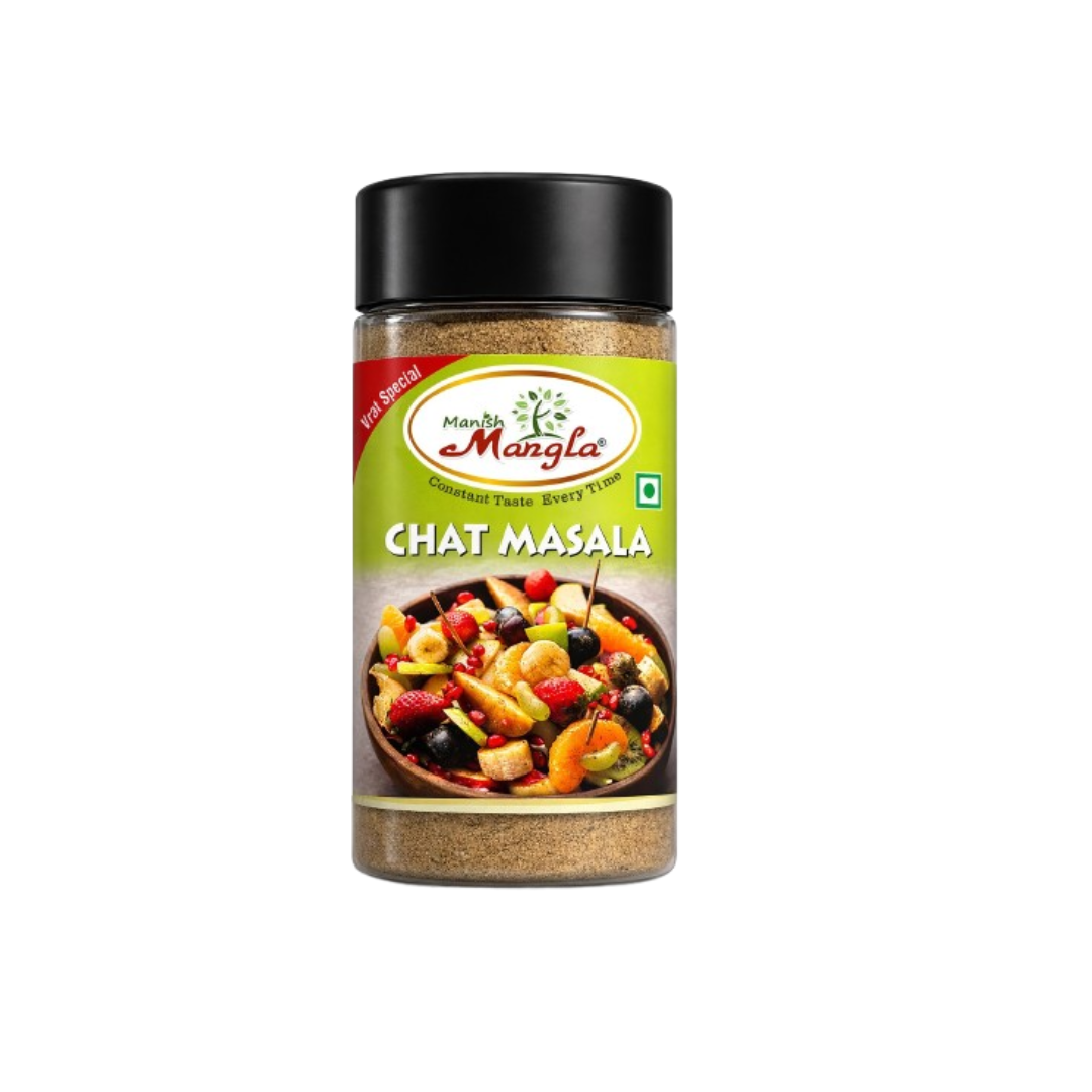 Manish Mangla Vrat Special Chat Masala 80g – Fasting Friendly Spice Mix | Tangy & Flavorful